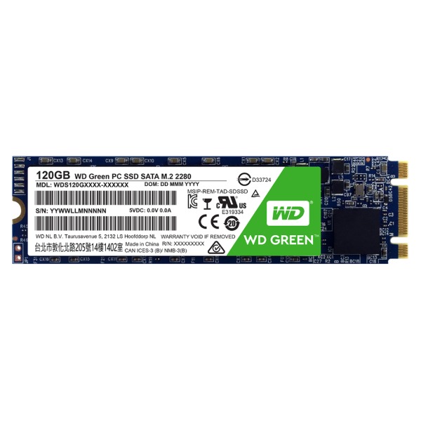 [Western Digital] WD Green M.2 SSD 2280 120GB TLC